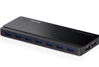 TP-LINK UH720 interface hub 5000 Mbit/s Black