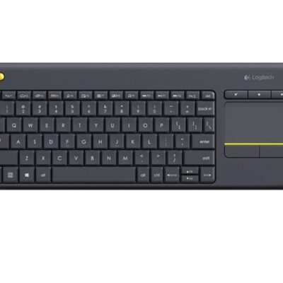 Logitech K400 Plus keyboard RF Wireless QWERTY Black