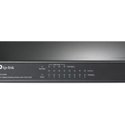 TP-LINK TL-SG1008P network switch Gigabit Ethernet (10-100-1000) Grey Power over Ethernet (PoE)