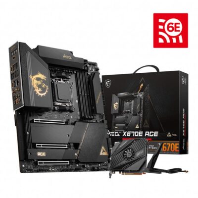 MSI MEG X670E ACE motherboard AMD X670 Socket AM5 Extended ATX