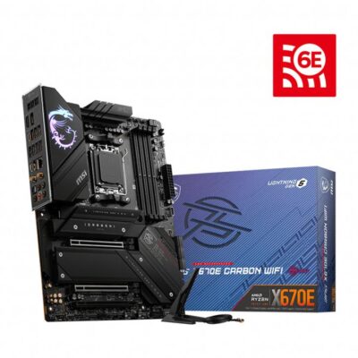 MSI MPG X670E CARBON WIFI motherboard AMD X670 Socket AM5 ATX