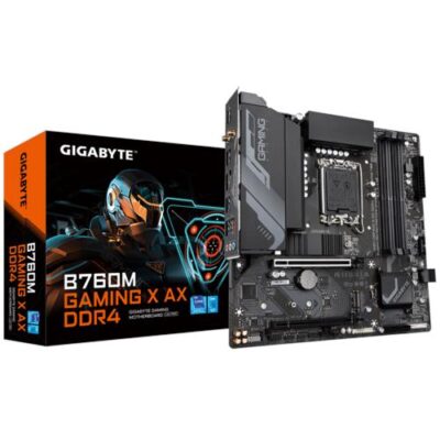 Gigabyte B760M GAMING X AX DDR4 motherboard Intel B760 LGA 1700 micro ATX