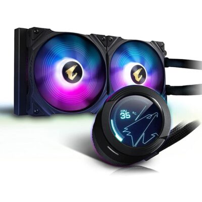 Gigabyte AORUS WATERFORCE X 280 Processor All-in-one liquid cooler Black 1 pc(s)