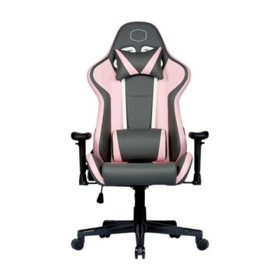 CoolerMaster CMI-GCR1S-PKG CALIBER R1S GAMING ROSE GRAY, PREMIUM COMFORT&STYLE, BREATHABLE LEATHER, ERG