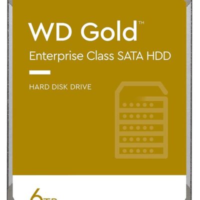 Western Digital Gold 3.5" 6000 GB Serial ATA III
