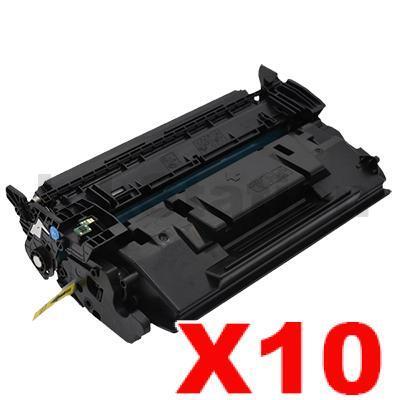 10 x Canon CART-052H High Yield Black Compatible Toner Cartridge - 9,200 pages