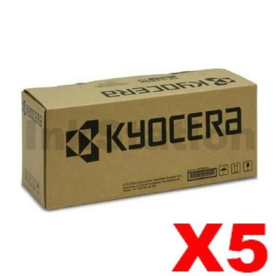 5 x Genuine Kyocera TK-3404 Black Toner Kit PA4500x - 12,500 pages