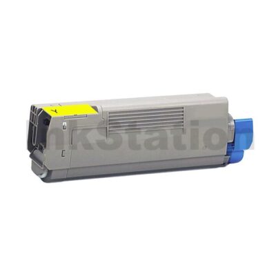 OKI Compatible C610/ C610N Yellow Toner Cartridge - 6,000 pages (44315309)