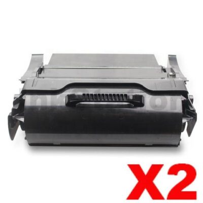 2 x Lexmark (X651H11P) Compatible X652/X654/X656/X658 Toner - 25,000 pages