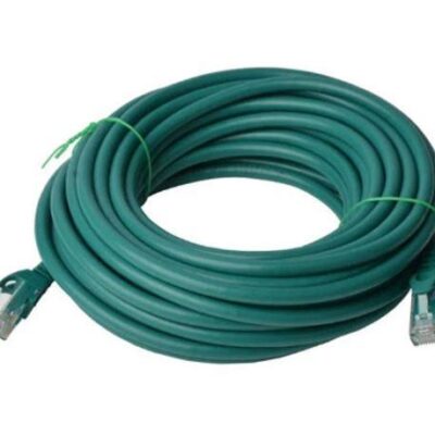 8Ware PL6A-40GRN CAT6A Cable 40m - Green Color RJ45 Ethernet Network LAN UTP Patch Cord Snagless