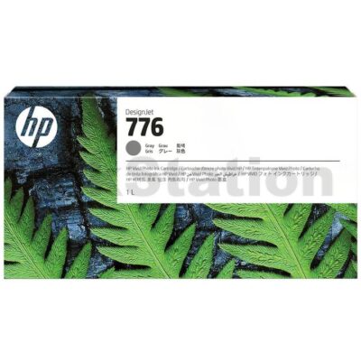 HP 776 Genuine Grey 1-liter Ink Cartridge 1XB05A