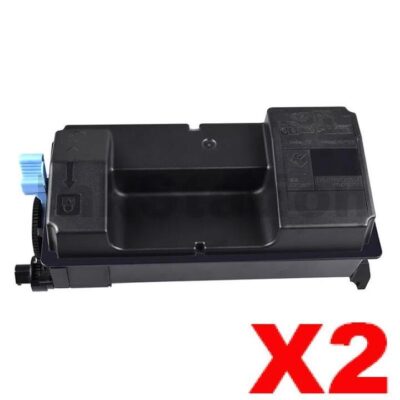 2 x Non-Genuine alternative for TK-3434 Black Toner Kit suitable for Kyocera PA5500x - 25,000 pages