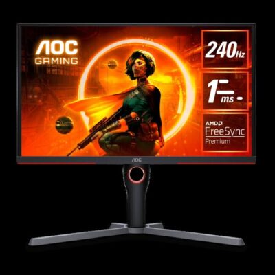 AOC 25G3ZM 24.5’’ VA Panel FHD 240Hz 0.5ms Freesync Premium Gaming Monitor