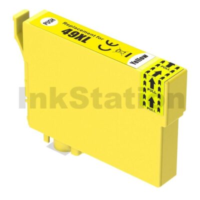Epson 49XL Compatible Yellow High Yield Ink Cartridge C13T10F492 - 350 pages