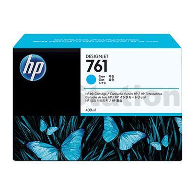 HP 761 Genuine Cyan 400ML Inkjet Cartridge CM994A