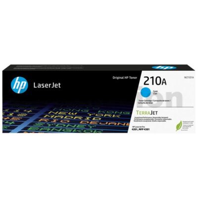 HP 210A W2101A Genuine Cyan Toner Cartridge - 1,800 pages