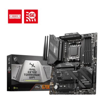 MSI X670E TOMAHAWK WIFI AM5 DDR5 ATX Motherboard