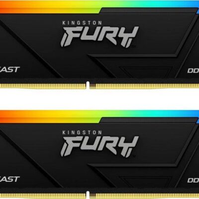 Kingston FURY KF436C18BB2AK2/32 32GB (16GB 2G x 64-Bit x 2 pcs.) DDR4 3600 CL18 RGB Desktop Gaming RAM