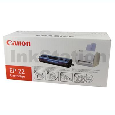 1 x Canon EP-22 Black Genuine Toner Cartridge - 2,500 pages