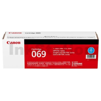 Canon CART-069C Cyan Genuine Toner Cartridge - 1,900 pages