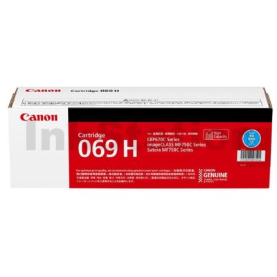 Canon CART-069HC Cyan High Yield Genuine Toner Cartridge - 5,500 pages