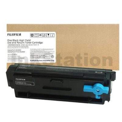 FujiFilm ApeosPort 4020SD Genuine Black High Yield Use and Return Toner Cartridge - 6,000 pages (CT203550)