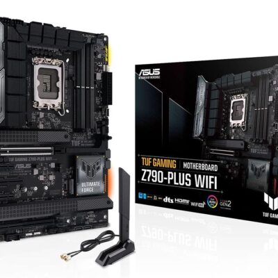 ASUS TUF GAMING Z790-PLUS WIFI Motherboard. Intel Z790, DDR5, LGA1700, ATX