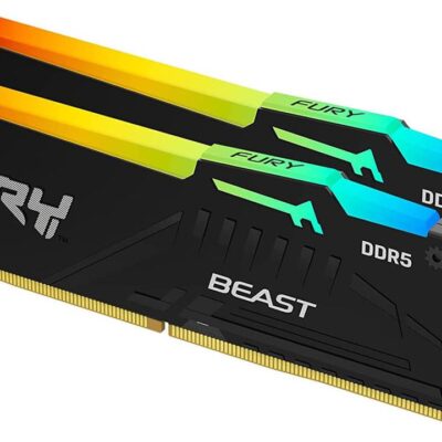 Kingston KF560C40BBAK2-16 FURY BEAST DDR5 6000MHz 16GB(2*8GB) Kit Gaming RGB RAM