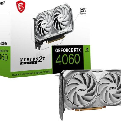 MSI GeForce RTX 4060 VENTUS 2X WHITE 8G OC Graphics Card