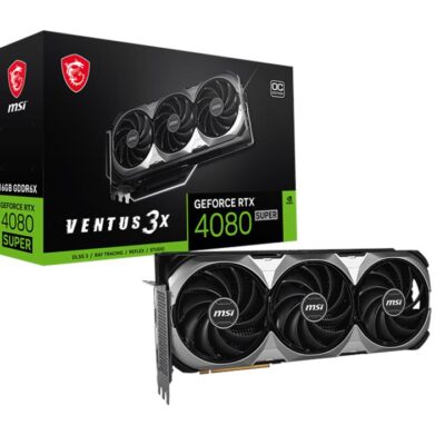MSI GeForce RTX 4080 SUPER 16G VENTUS 3X OC Gaming Graphics Card