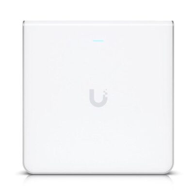Ubiquiti U6-ENTERPRISE-IW UniFi Wi-Fi 6 Enterprise Sleek, wall-mounted WiFi 6E access point with an integrated four-port switch