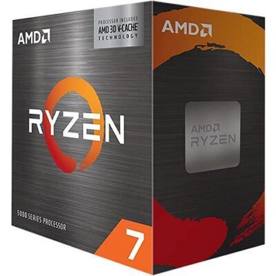AMD 100-100001503WOF Ryzen 7 5700X3D CPU Processor, 8-Core/16 Threads, Max Freq 4.1GHz, 100MB Cache Socket AM4 105W, without cooler