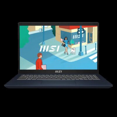 MSI Modern 15 B13M-407AU Business & Productivity Laptop. 15.6" FHD Intel Raptor Lake i5-1335U Onboard DDR4 16GB 1TB SSD Windows11 Home Intel Iris Xe Graphics