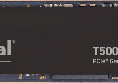 Crucial CT1000T500SSD8 T500 T500 1TB Gen4 NVMe SSD - 7300/6800 MB/s R/W 600TBW 1440K IOPs 1.5M hrs MTTF DirectStorage Acronis True Image Adobe Creative Cloud