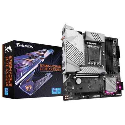 Gigabyte B760M AORUS ELITE AX DDR4 motherboard Intel B760 LGA 1700 micro ATX