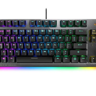 ASUS ROG Strix Scope NX TKL keyboard USB US International Black, Grey