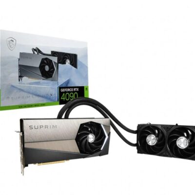 MSI nVidia GeForce RTX 4090 SUPRIM LIQUID X 24G Video card, 2640 MHZ PCI-E 4, GDDR6X, 3x DP1.4a, 1x HDMI 2.1