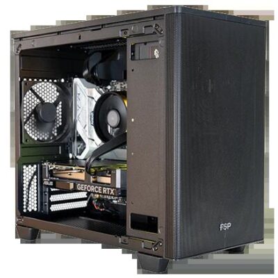 QuantumCrown. Ready To Go Gaming PC (OP-S04544) R5-7500F, RTX 4060 8GB, 16GB RAM, 1TB SSD, Win 11 Home, 3Y Warranty