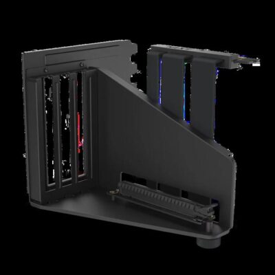NZXT AB-RH175-B1 Vertical GPU Mounting Kit - Black Bracket & 175 mm PCIe 4.0x16 Riser Cable