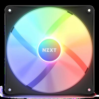 NZXT RF-C12SF-B1 F120RGB Core - 120mm Hub-mounted RGB Fan - Single Pack (Black)