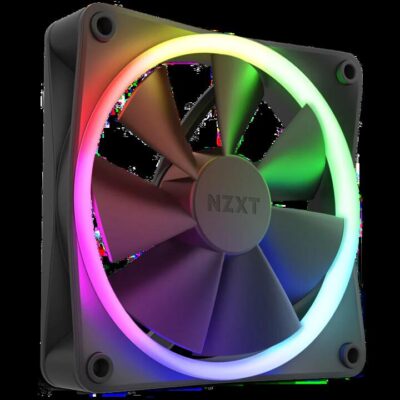NZXT RF-R14SF-B1 F140RGB - 140mm RGB Fans - Single (Black)