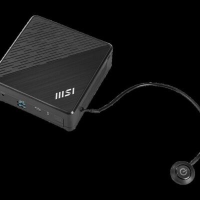 MSI Cubi N ADL-009AU Cubi N ADL Mini PC. Black, Celeron N100/4GB/128GB SSD/Wifi/Win11Pro/3Y