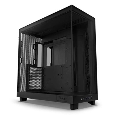 NZXT CC-H61FB-S1 H6 Flow - Fan-less (All Black) SI