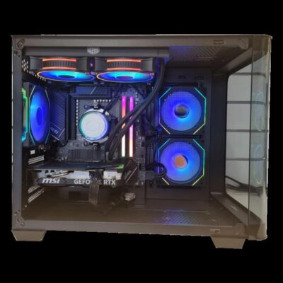 QuantumCrown. Ready To Go Gaming PC (ROC-S05263) Ryzen 5 7600, RTX 4060 8GB, 32GB RAM, 1TB SSD, WIN 11 HOME, 3Y Warranty