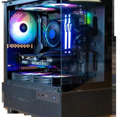 QuantumCrown. Ready To Go Gaming PC (OP-S05282) i5-14400F, RTX 4060 8GB, 16GB RAM, 1TB SSD, Win 11 Home, 3Y Warranty