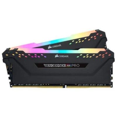 Corsair Vengeance RGB PRO 32GB (2x16GB) DDR4 3200MHz C16 Desktop Gaming Memory - Black