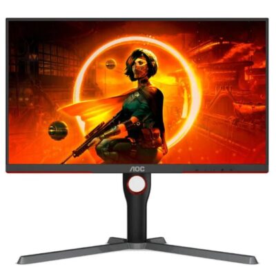 AOC Q27G3ZE 27" Fast IPS 240Hz, 0.5ms, QHD 2560 x 1440, 350 cd/m2, HDR 400, HDMI 2.0 x2, DP 1.4 x 2,FreeSync Premium, Gaming Monitor