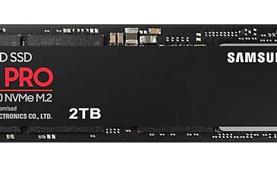 Samsung MZ-V8P2T0BW internal solid state drive M.2 2000 GB PCI Express 4.0 V-NAND MLC NVMe