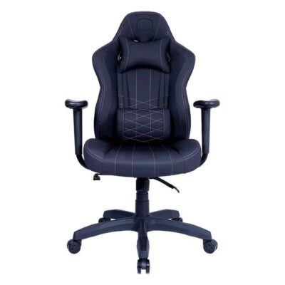 Cooler Master COOLER MASTER CALIBER E1 GAMING CHAIR BLACK, PREMIUM COMFORT&STYLE, BREATHABLE LEATHER, ER