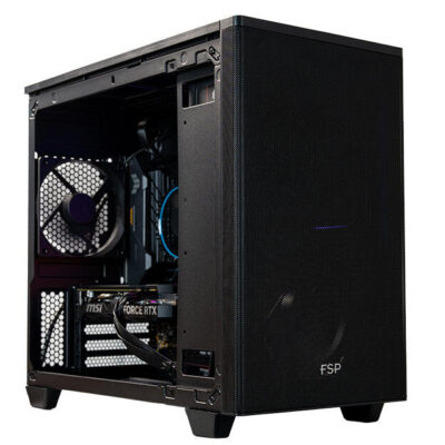 QuantumCrown. Ready To Go Gaming PC (ROC-S05877) AMD Ryzen 5 8400F, RTX 4060 8GB, 16GB RAM, 1TB SSD, WIN 11 HOME, 3Y Warranty